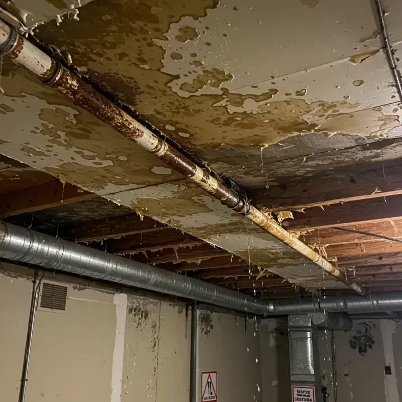 Ceiling Water Damage Repair in Deweyville, TX